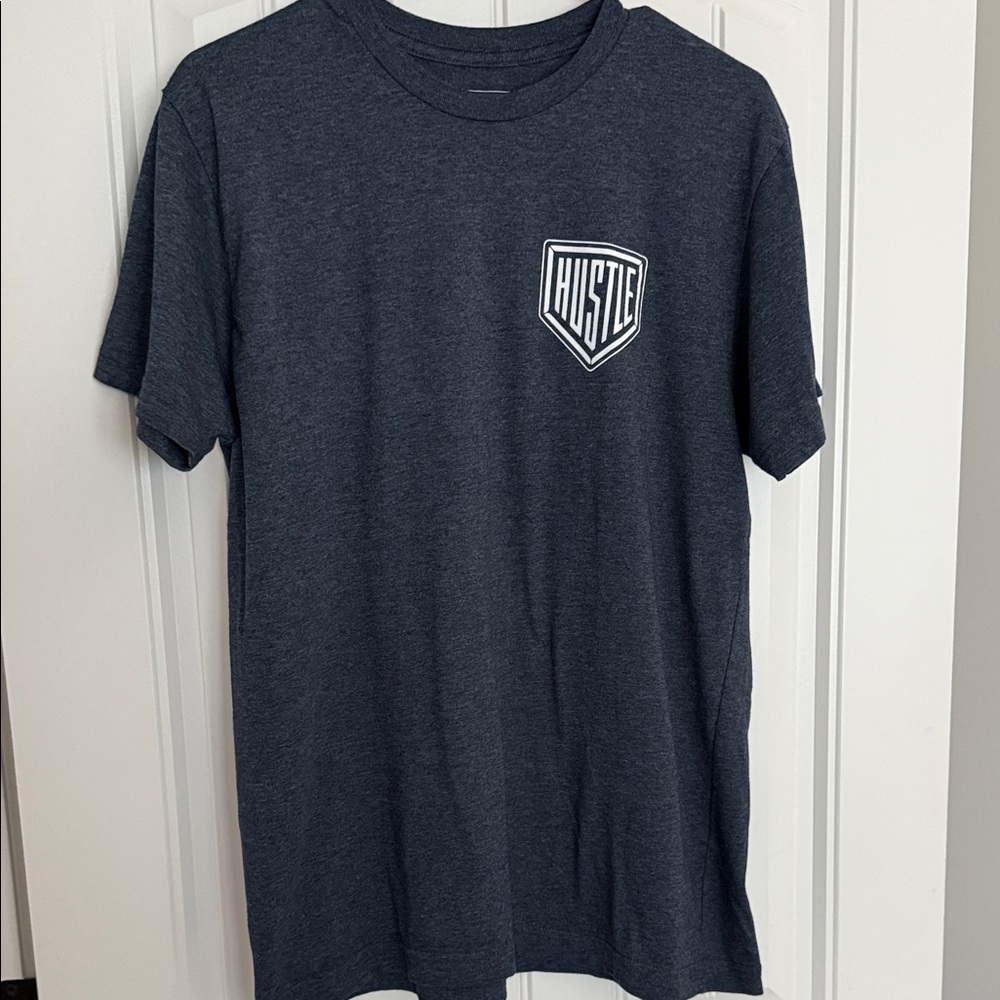 Baseballism Hustle Blue Graphic Tee Men’s Large